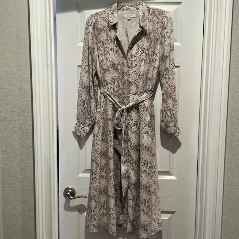 NEW WITH TAGS Snakeskin print dress